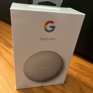 Google Nest Mini (2nd Generation) Smart Speaker - Chalk BRAND NEW IN BOX